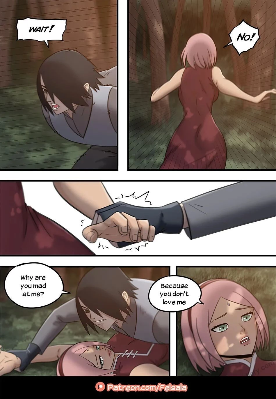 Sasuke and Sakura porn comic picture 2