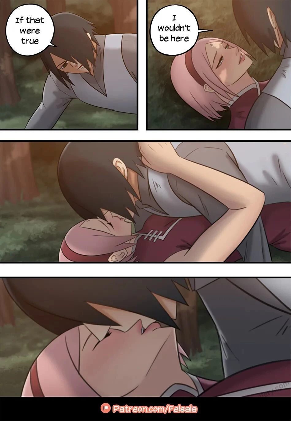 Sasuke and Sakura porn comic picture 3