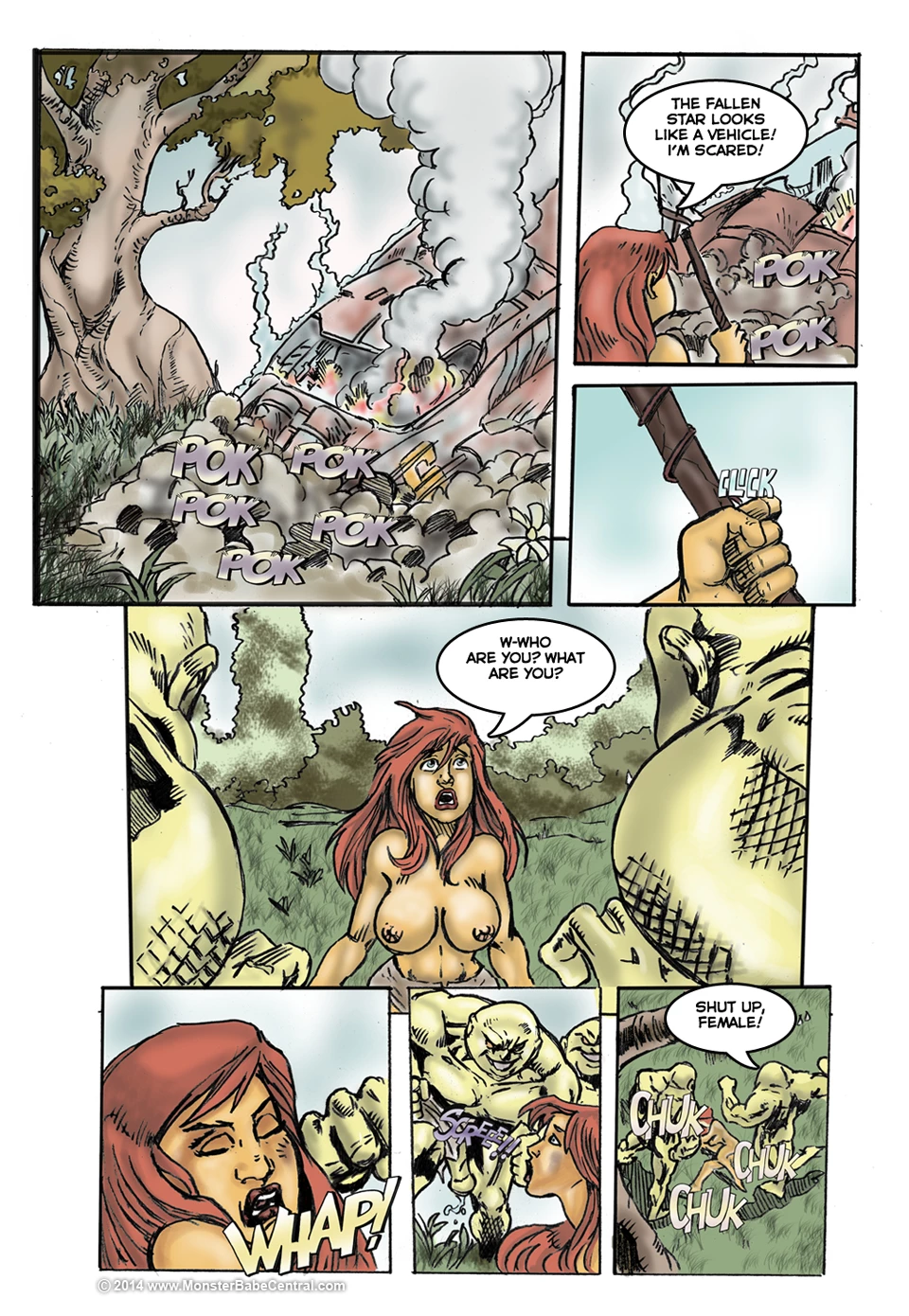 Savages porn comic picture 2