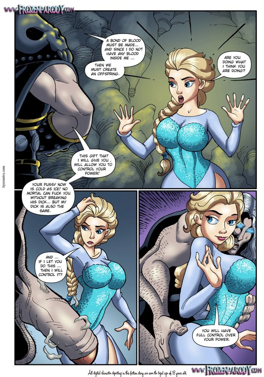 Savior’s Hard Dick porn comic picture 5