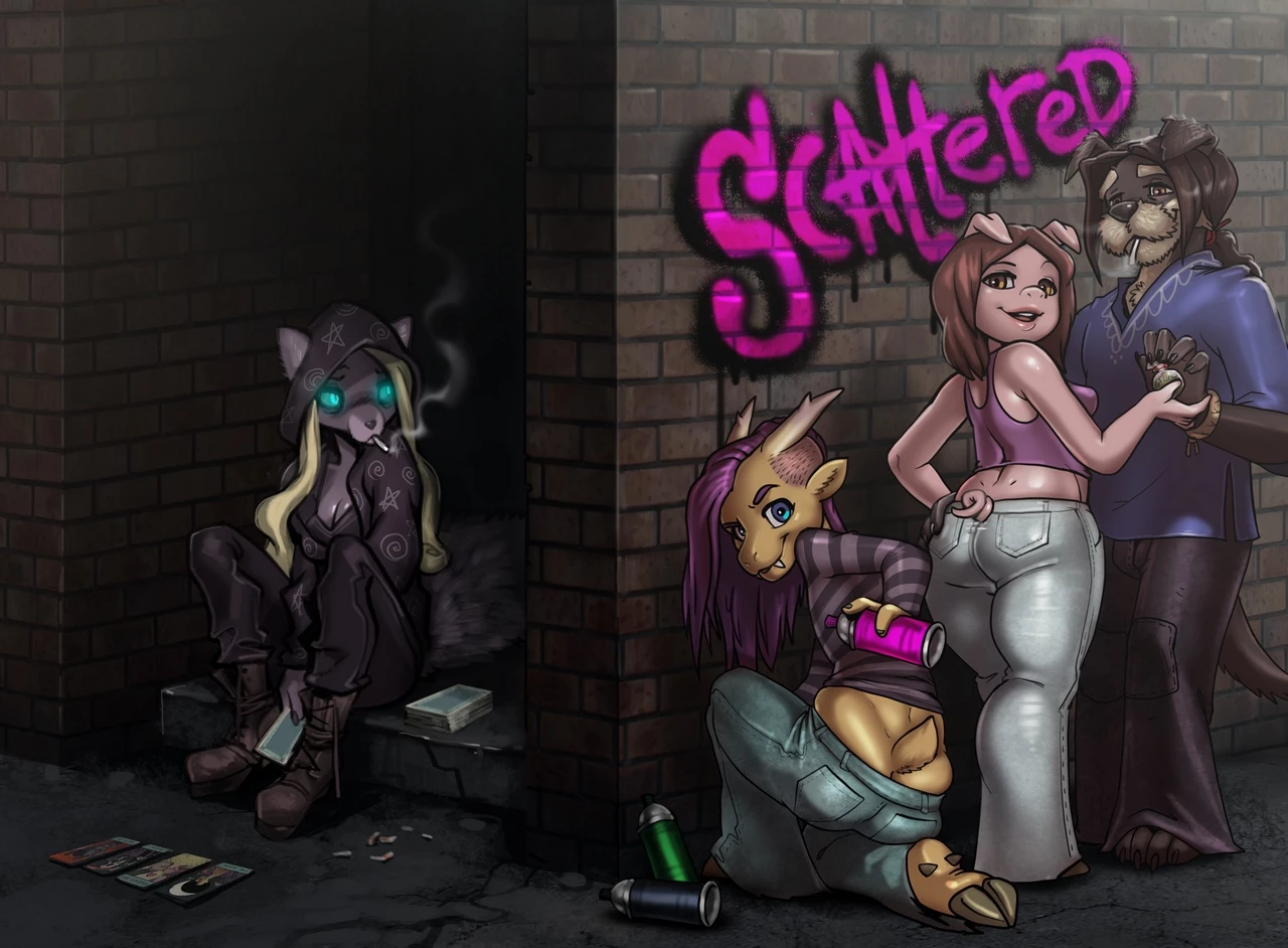 Scattered porn comic picture 1