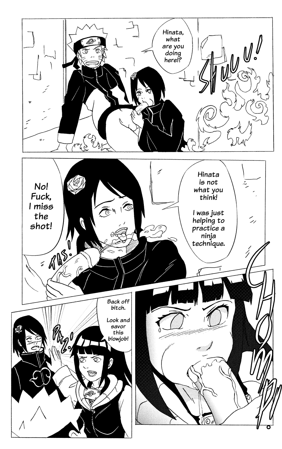 Secret in the Hidden Village of Rain porn comic picture 4