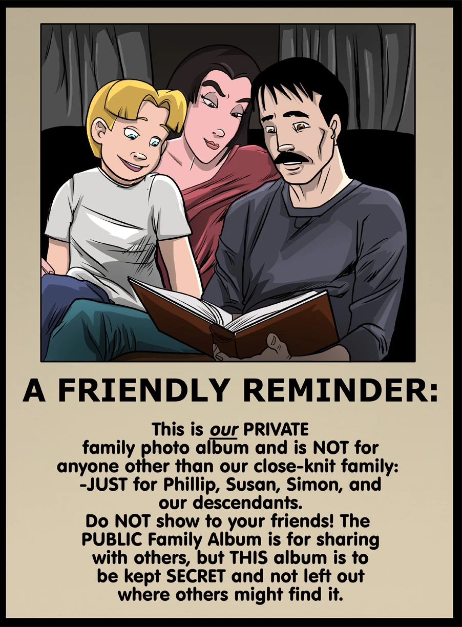 Secret Miller Family Files porn comic picture 2