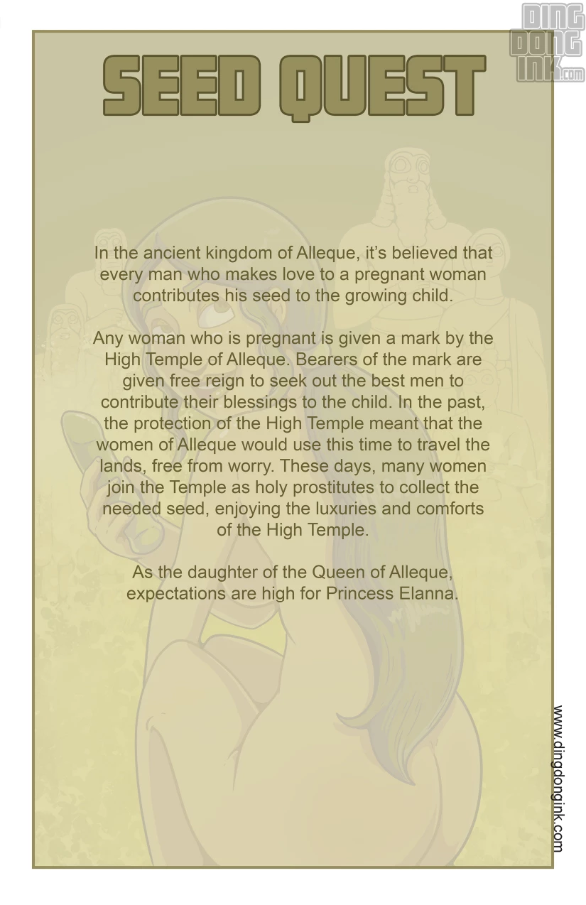 Seed Quest: A Thousand Noble Men porn comic picture 2