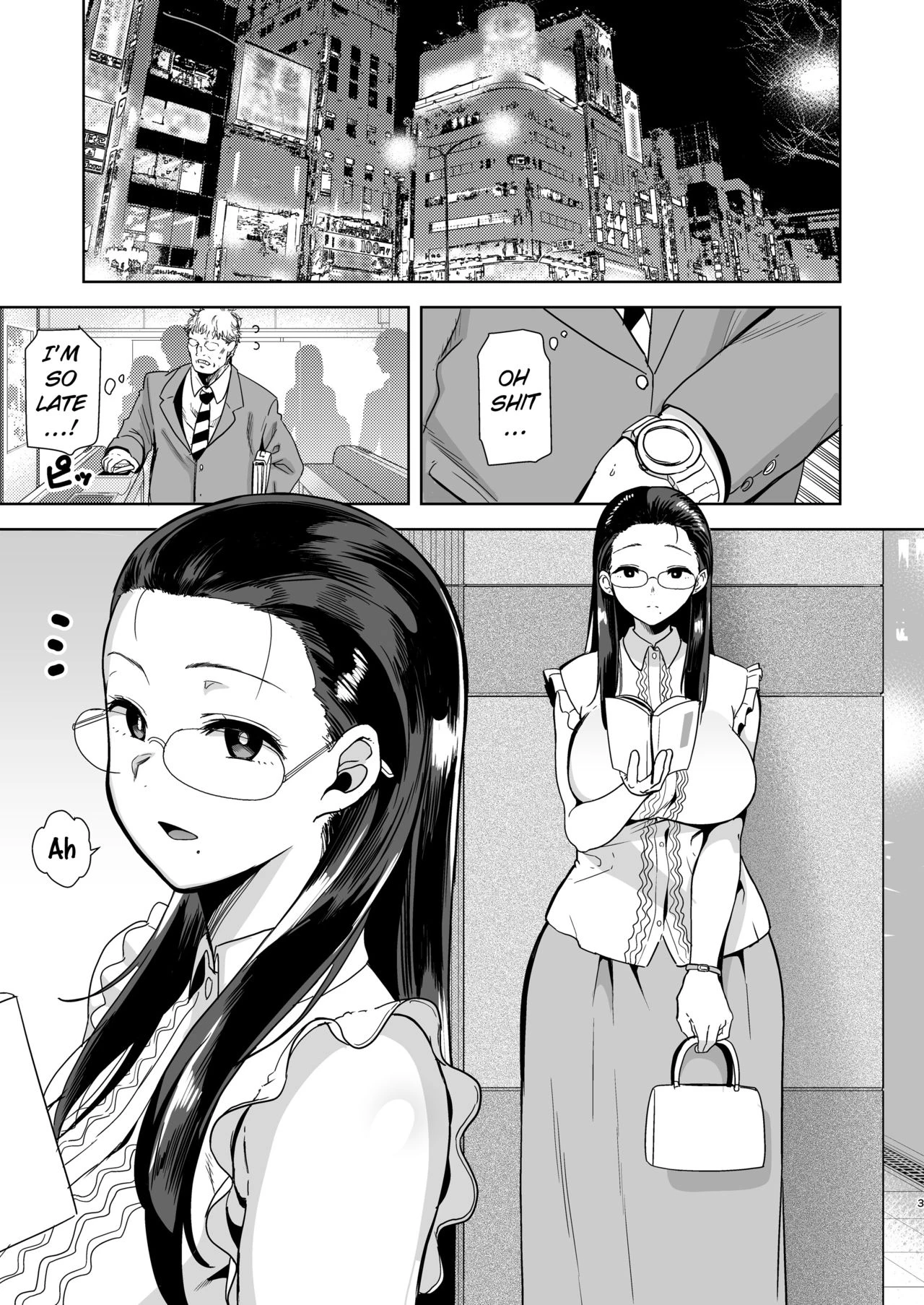 Seika Jogakuin Koutoubu Kounin Sao Oji-san porn comic picture 2