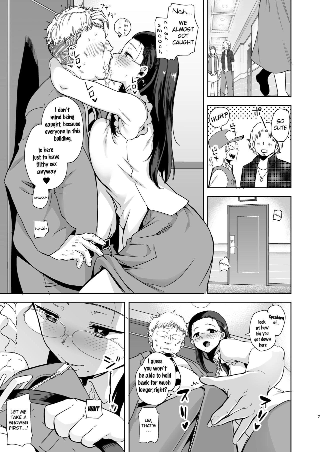 Seika Jogakuin Koutoubu Kounin Sao Oji-san porn comic picture 6