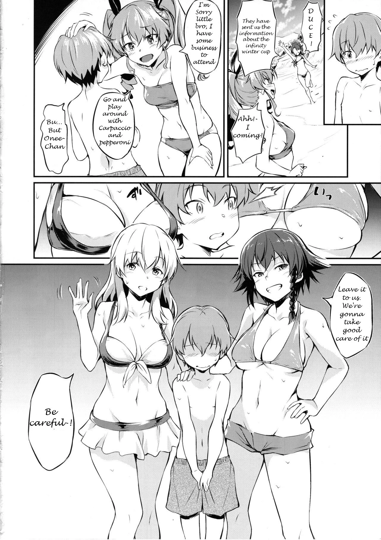 Senshadou no Uramichi Anzio Koukou porn comic picture 3