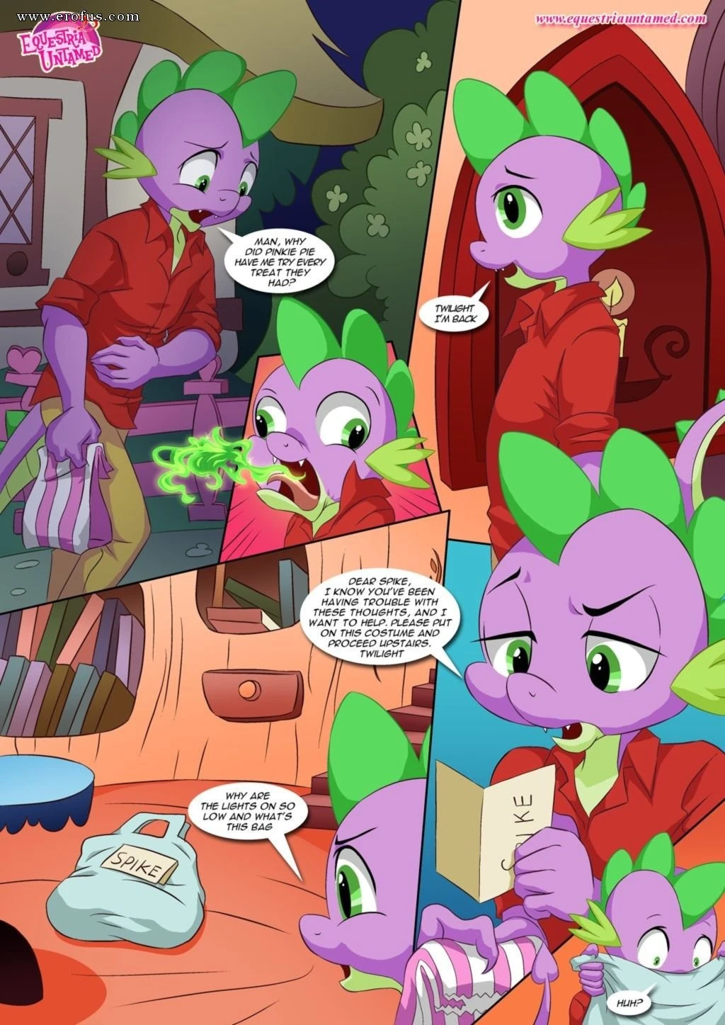 Sex ed with miss twilight sparkle porn comic picture 11