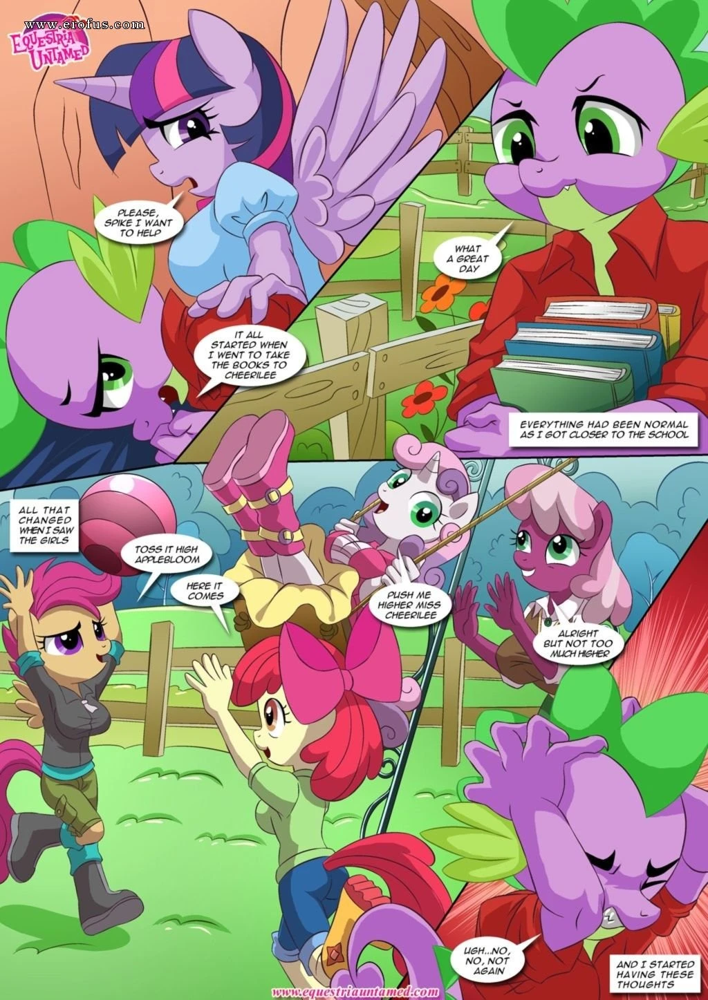 Sex ed with miss twilight sparkle porn comic picture 6