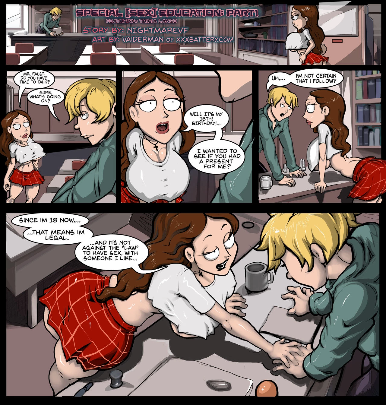 Sex Education porn comic picture 2