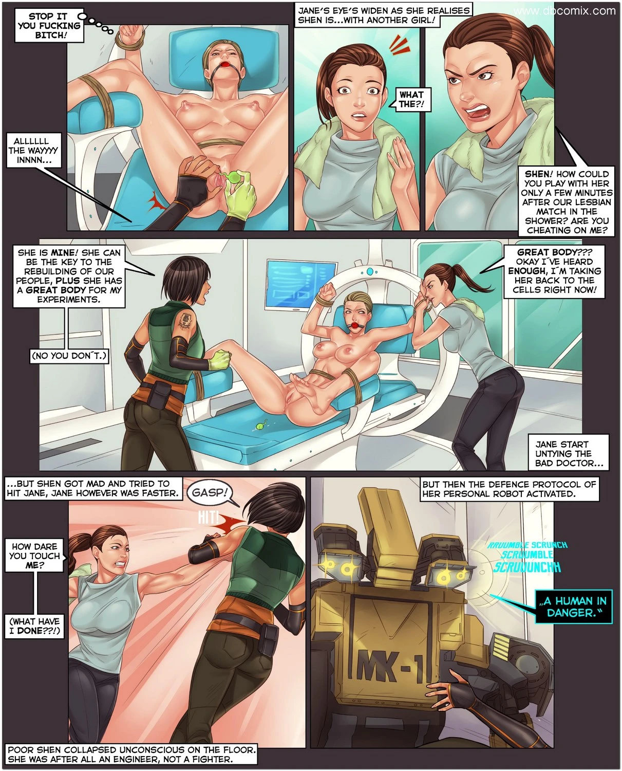 Sexcom 4 - i, Robot porn comic picture 5
