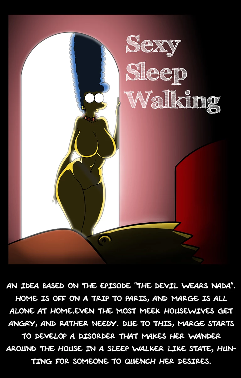 Sexy Sleep Walking 1-2 porn comic picture 1