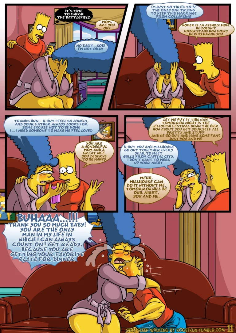 Sexy Sleep Walking 1-2 porn comic picture 12