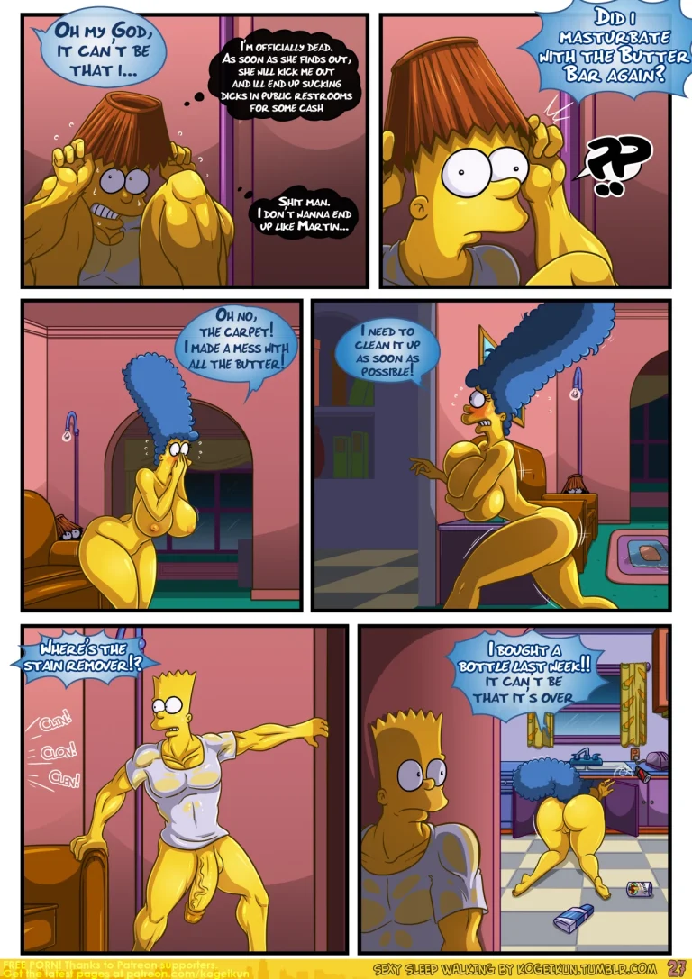 Sexy Sleep Walking 1-2 porn comic picture 28