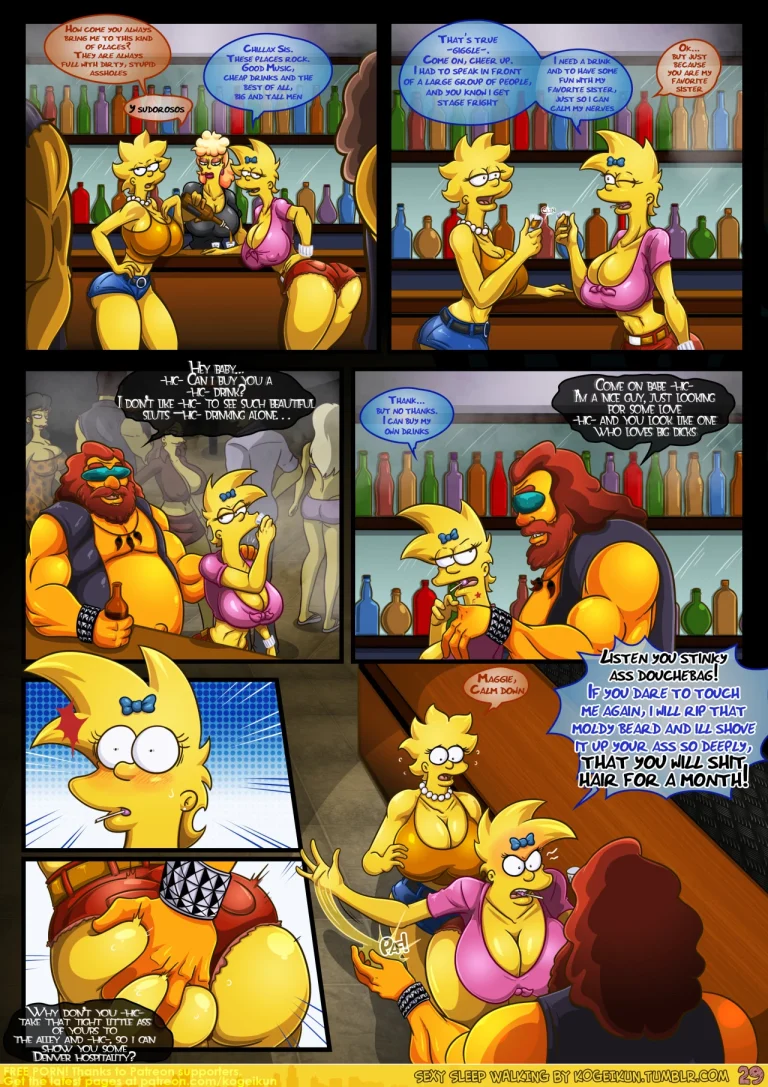Sexy Sleep Walking 1-2 porn comic picture 30