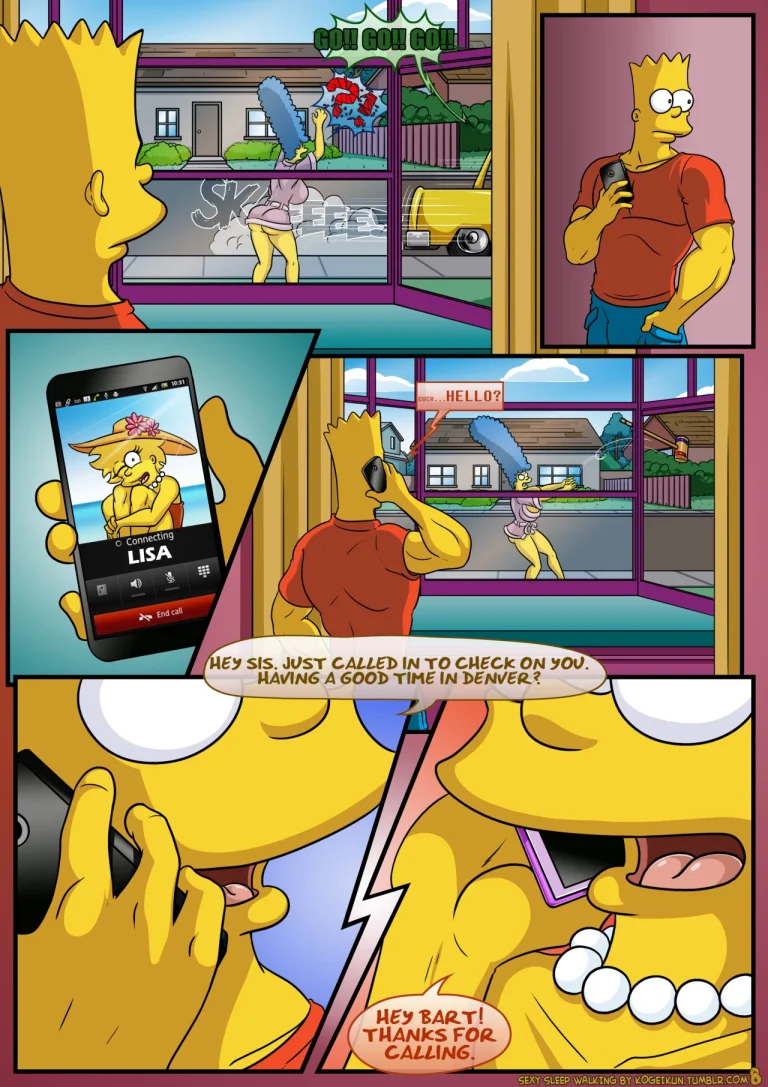 Sexy Sleep Walking 1-2 porn comic picture 9