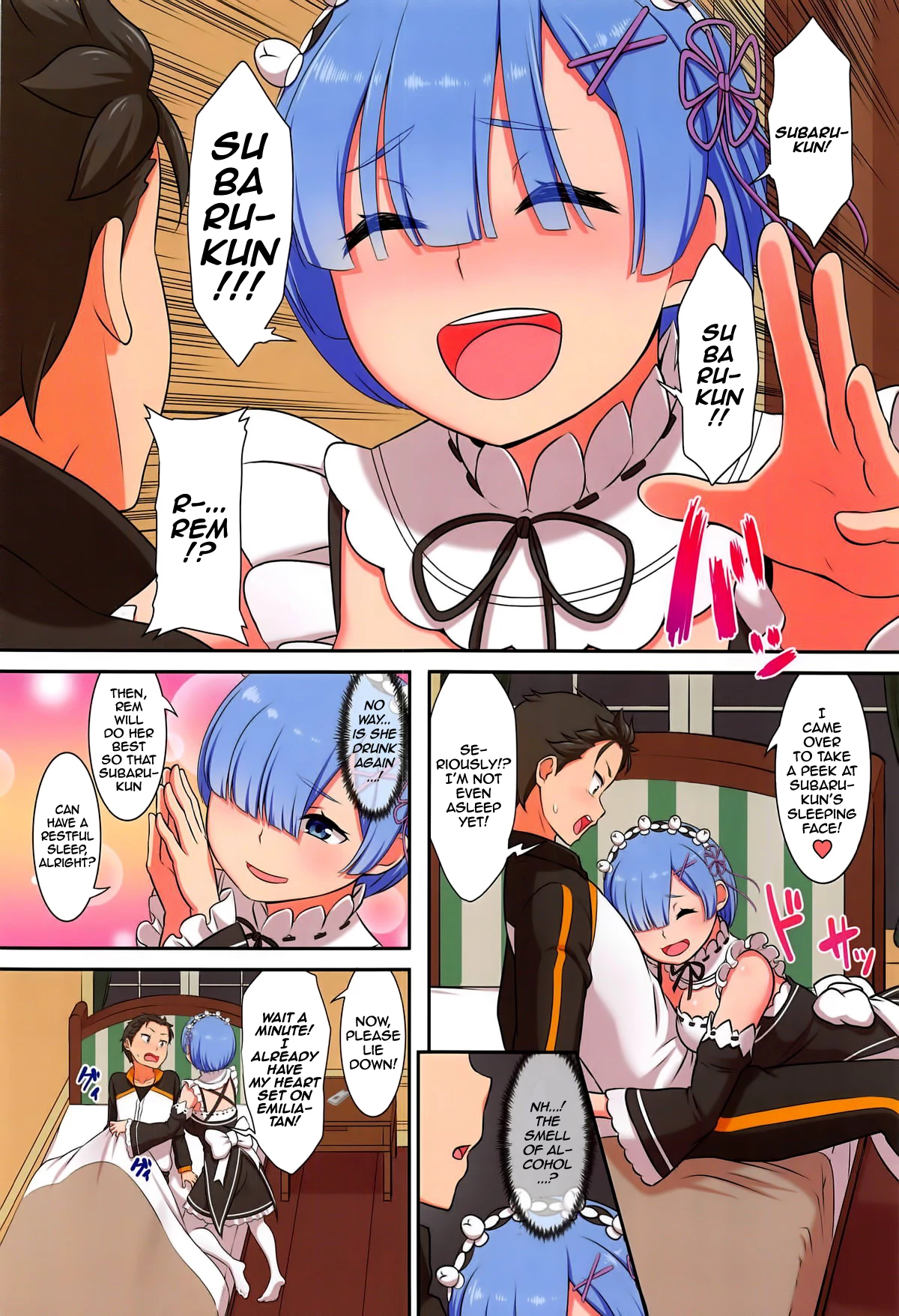 Shall Rem warm you up? | Rem de Atatamarimasu ka? porn comic picture 4