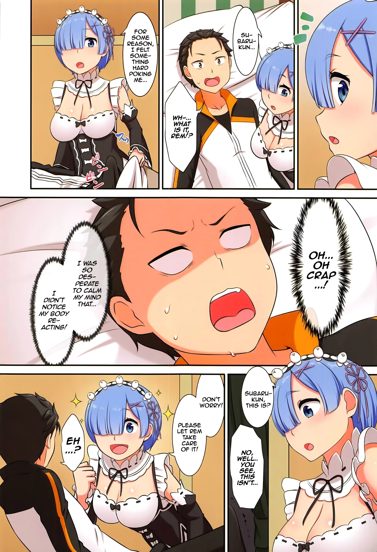 Shall Rem warm you up? | Rem de Atatamarimasu ka? porn comic picture 6