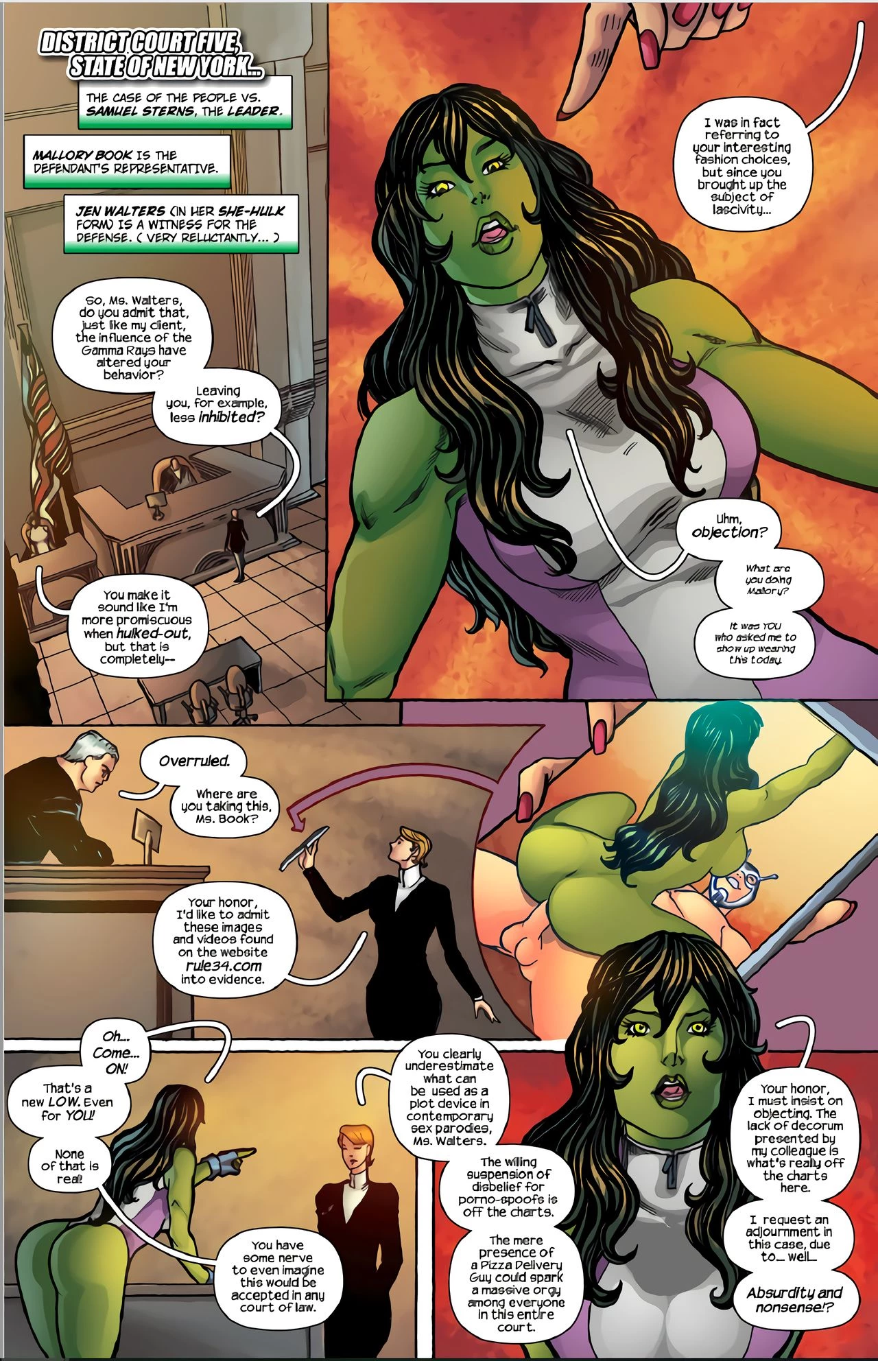 She-Hulk porn comic picture 3