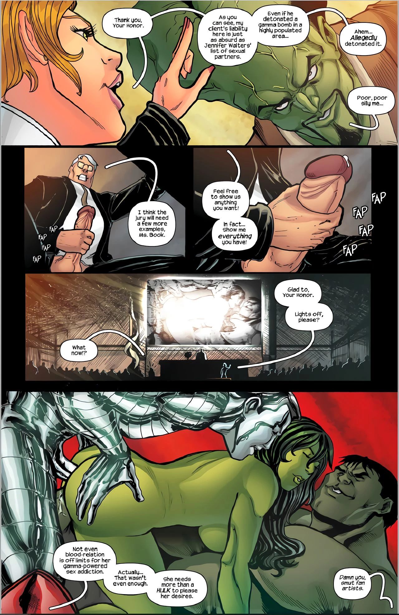 She-Hulk porn comic picture 5