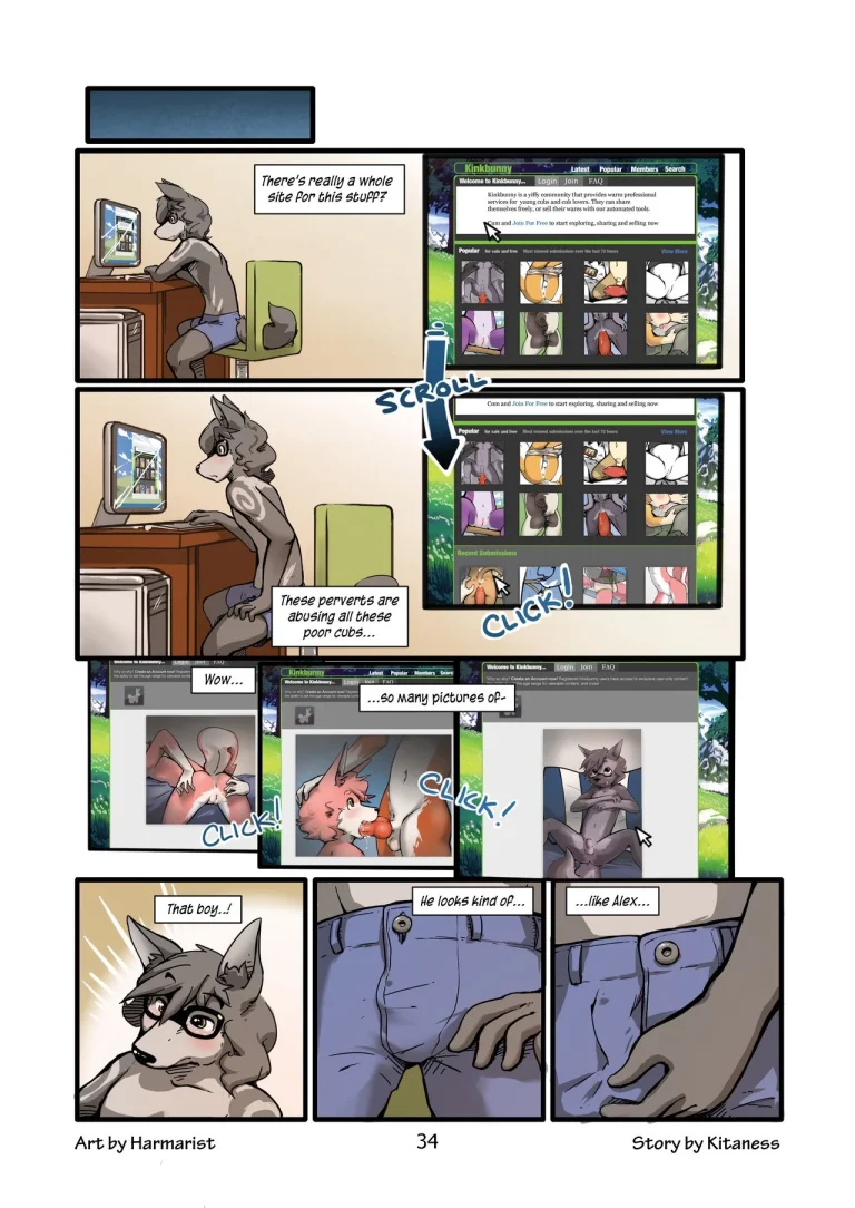Sheath and Knife porn comic picture 34