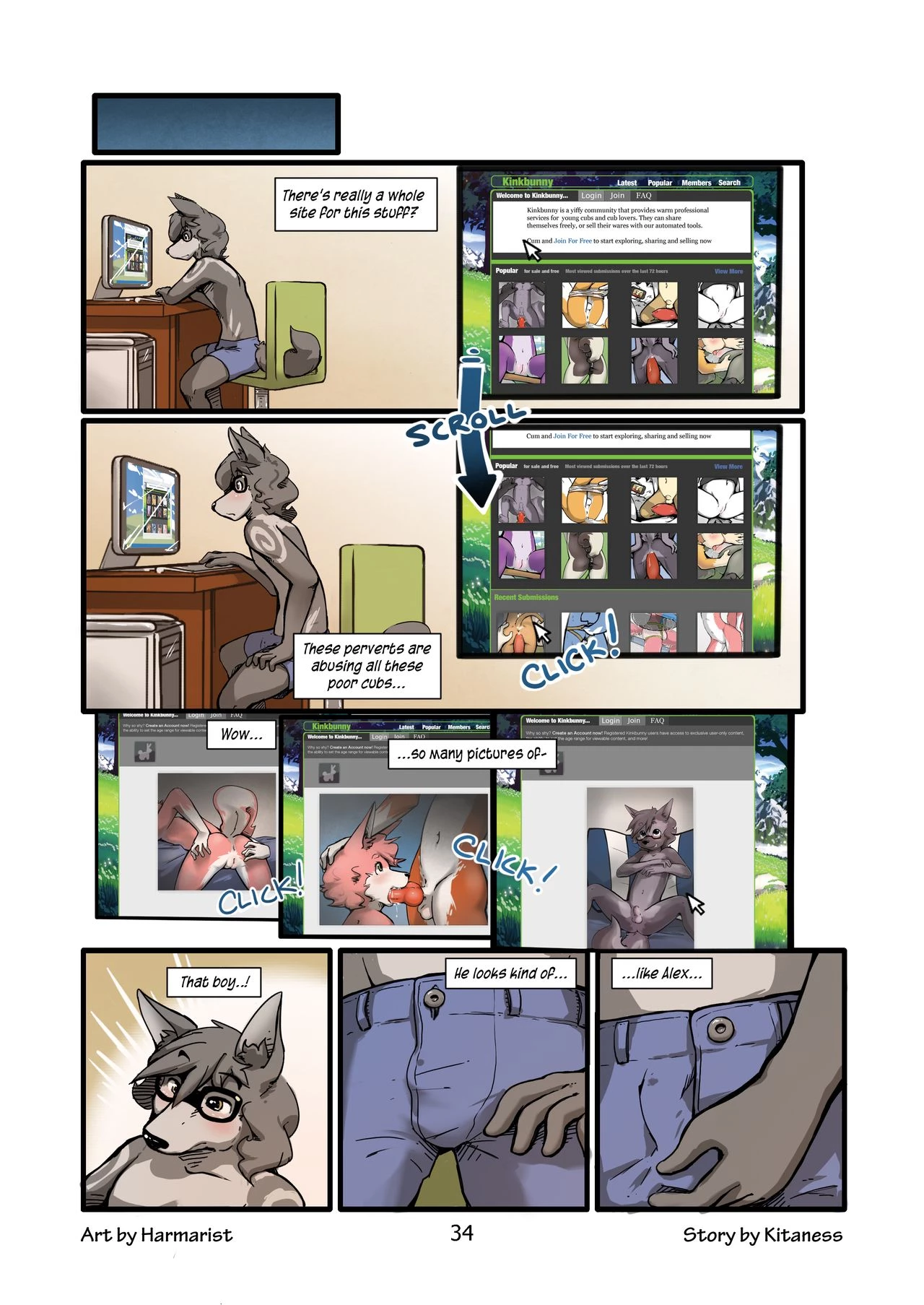 Sheath and Knife porn comic picture 34