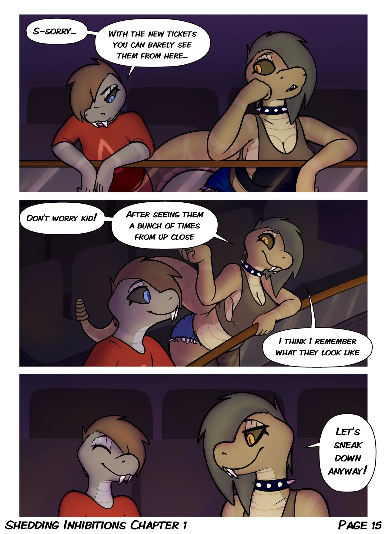 Shedding Inhibitions porn comic picture 19