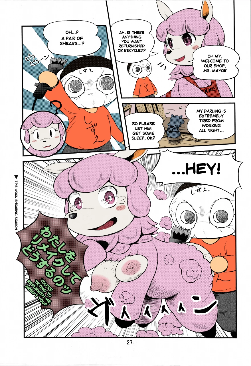 She's the Eye Candy of the Village porn comic picture 27