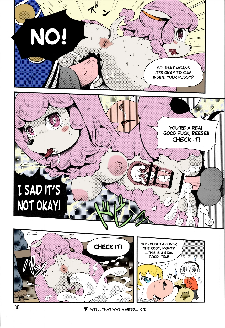 She's the Eye Candy of the Village porn comic picture 30