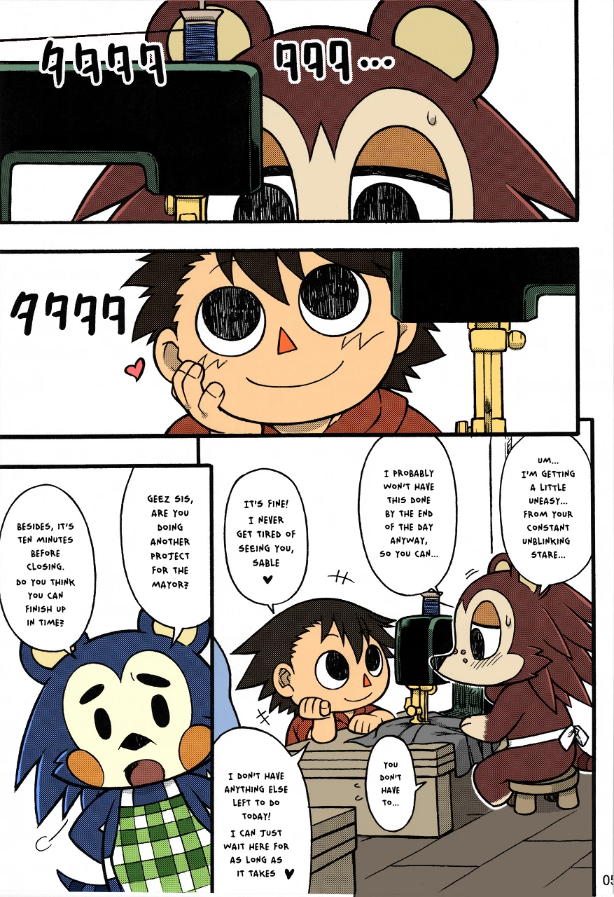 She's the Eye Candy of the Village porn comic picture 5