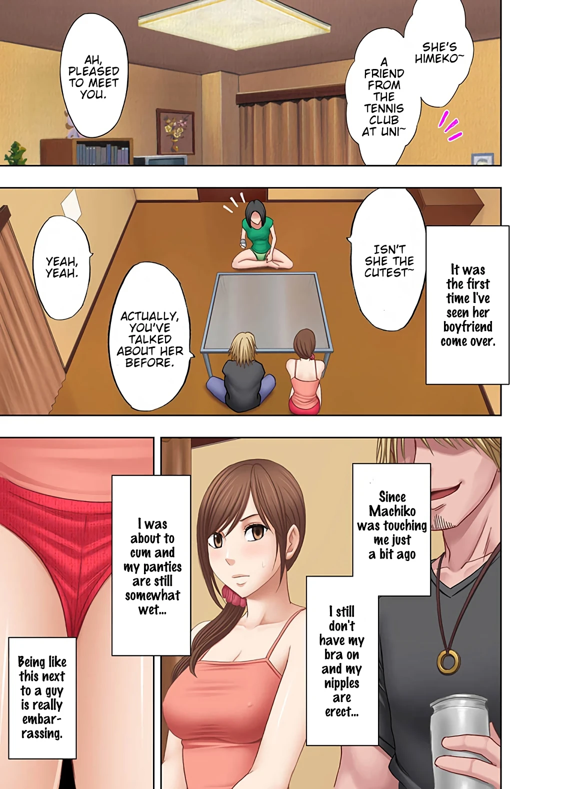 Shinyuu no Kareshi ni Okasareta Watashi porn comic picture 8