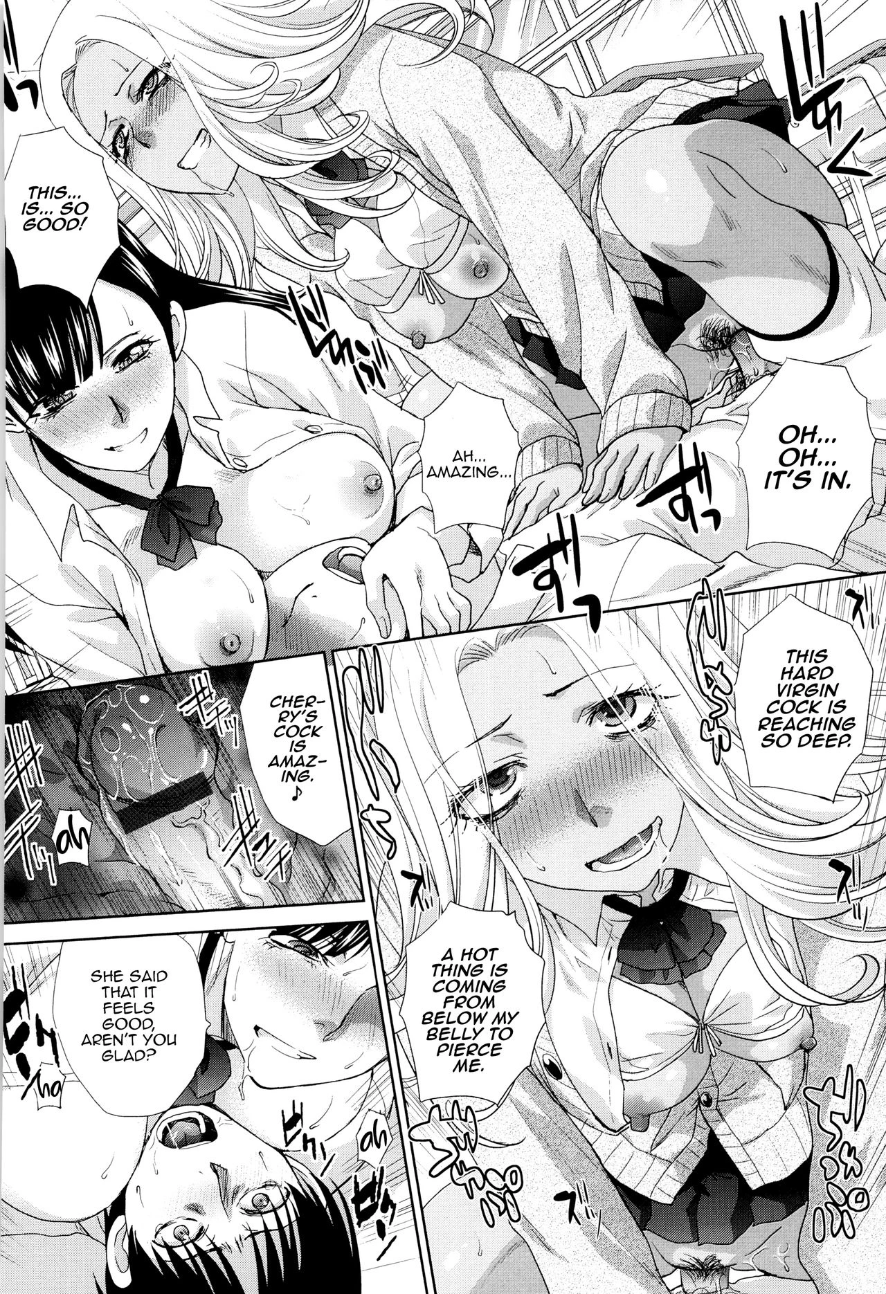Shiro Kuro JK to Doutei Sensei porn comic picture 12