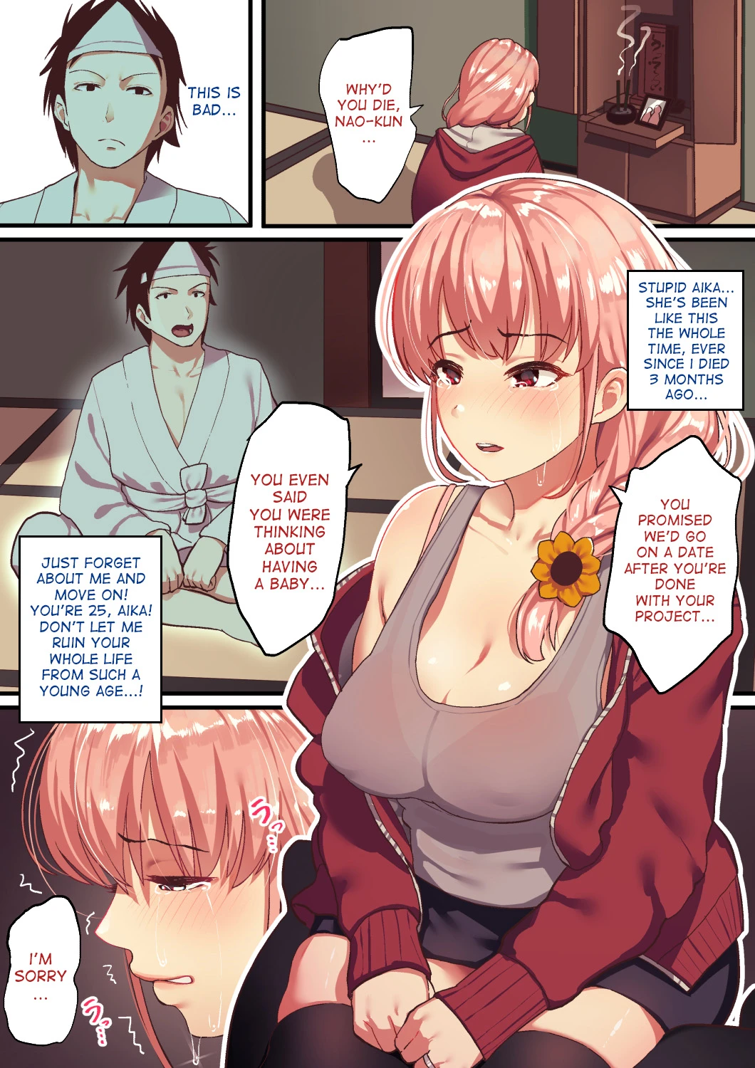 Shishite Netorare porn comic picture 4