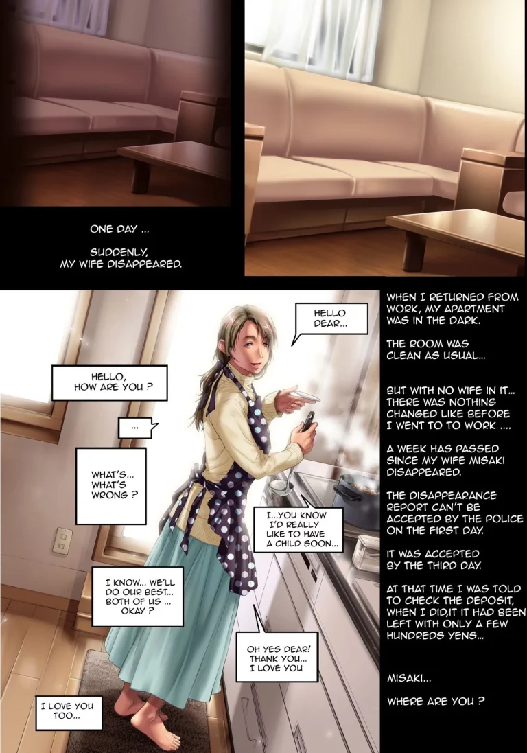 Shissou Shita Tsuma kara no Netorare Video Letter porn comic picture 3