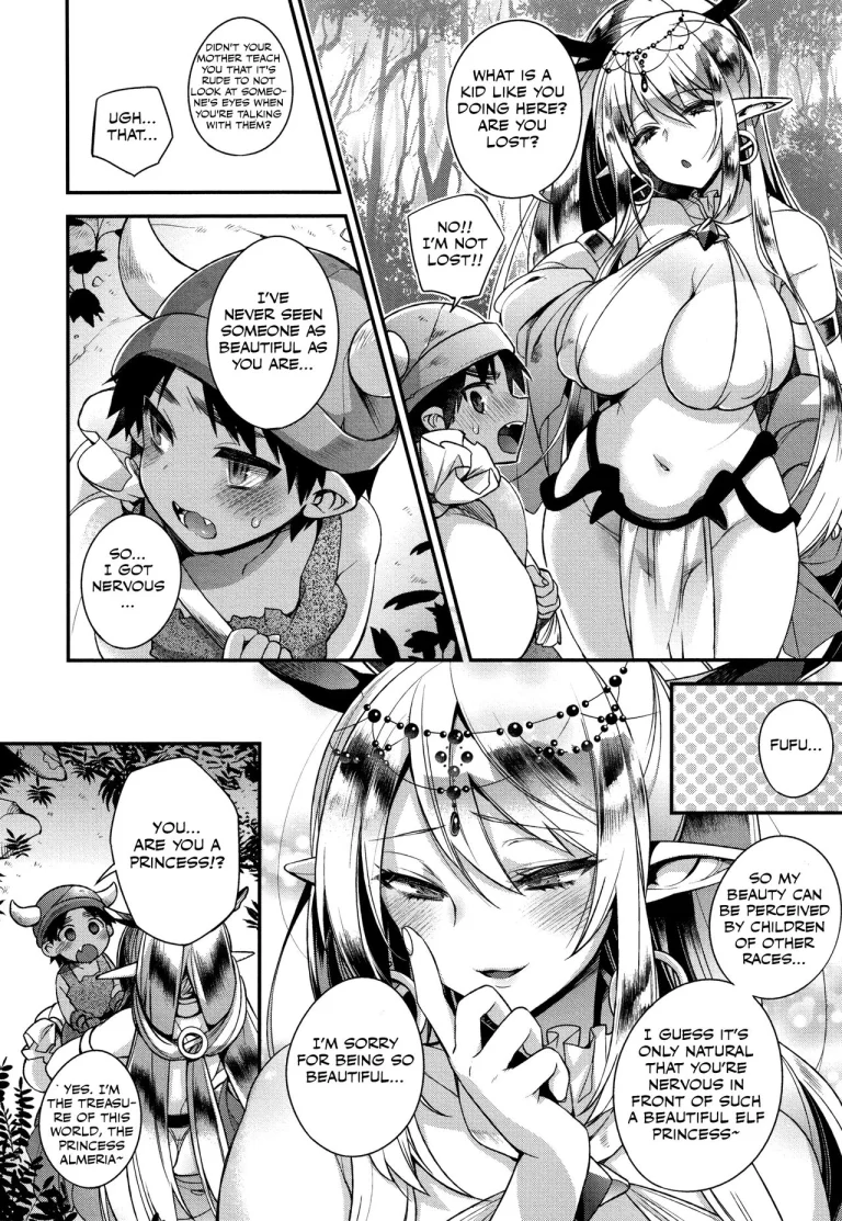 Shotaku-kun wa Elf no Hime-sama o Jouzu ni Haramaserareru kana? porn comic picture 8