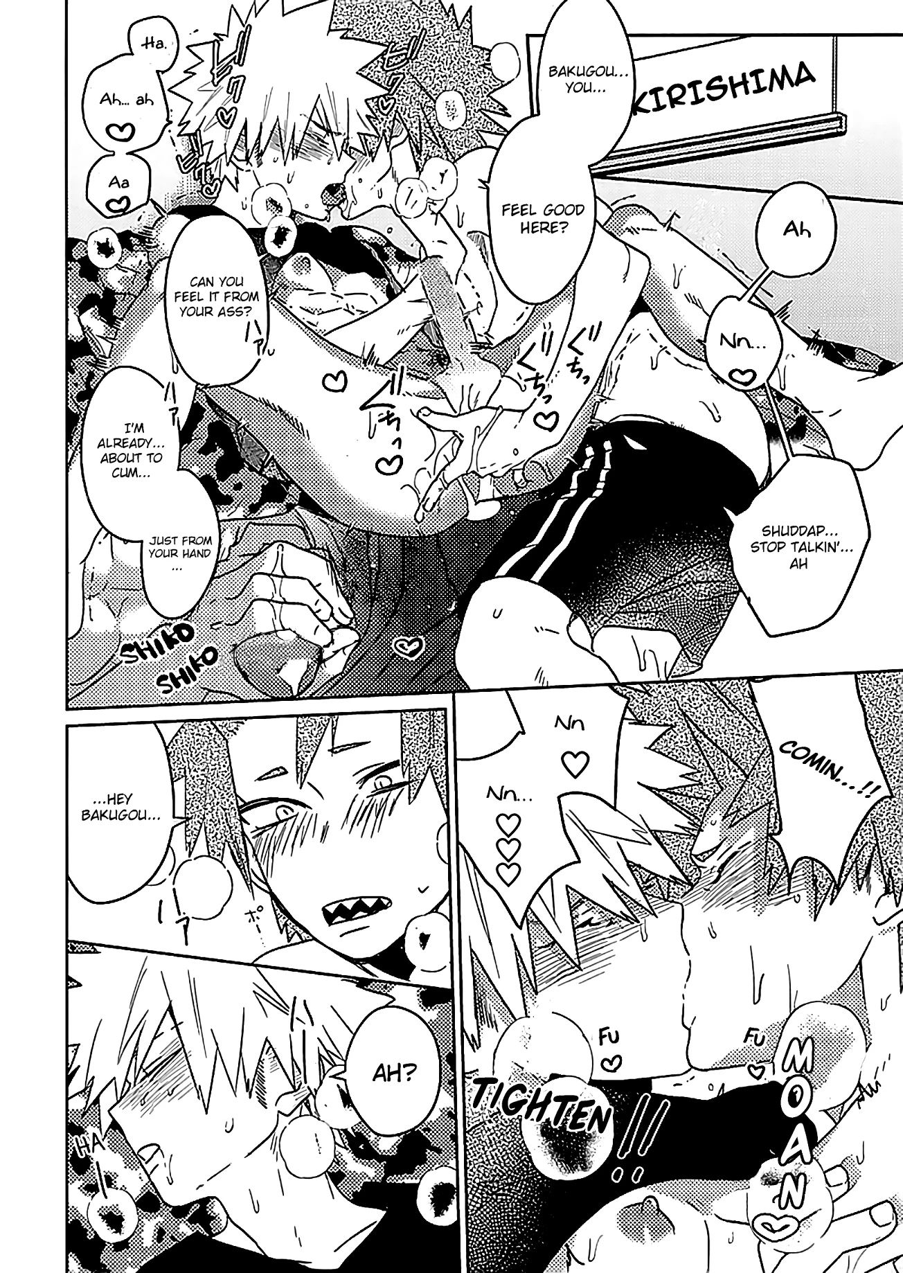 SHUFFLE BOYS porn comic picture 4