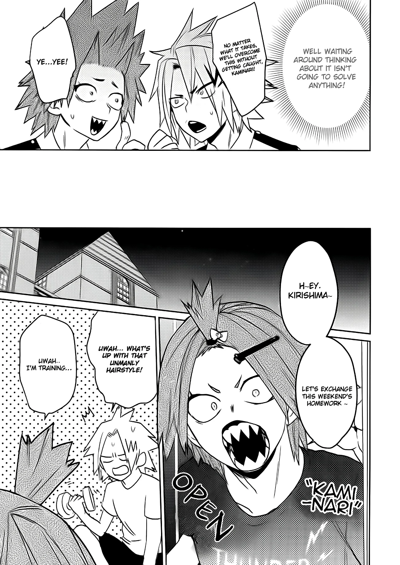 SHUFFLE BOYS porn comic picture 9