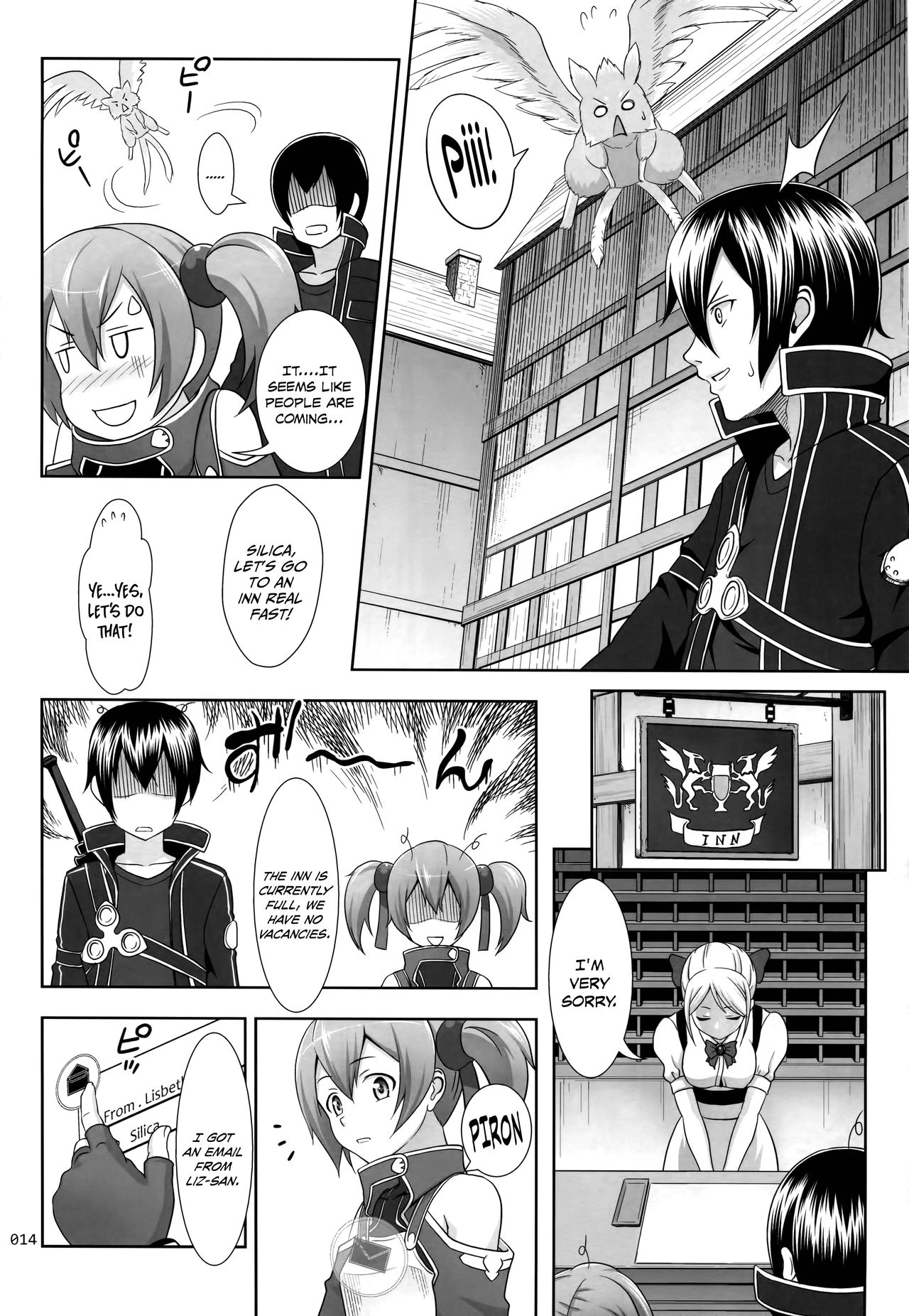 Silica no Usuusu na Ehon 3 porn comic picture 13