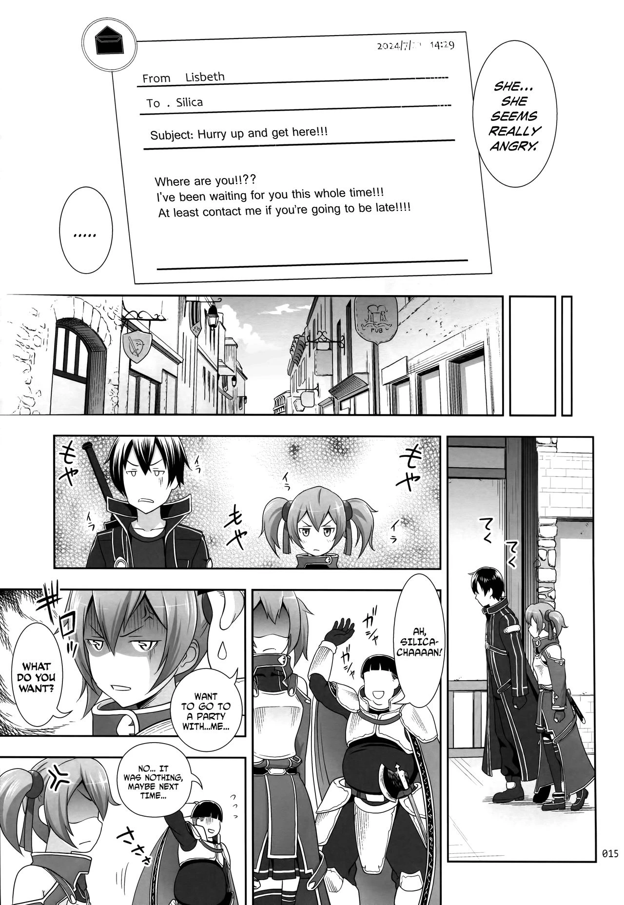 Silica no Usuusu na Ehon 3 porn comic picture 14