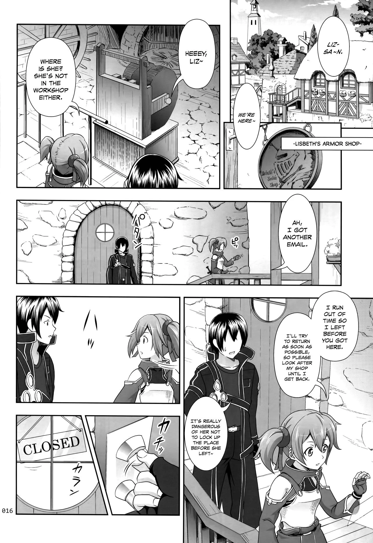 Silica no Usuusu na Ehon 3 porn comic picture 15