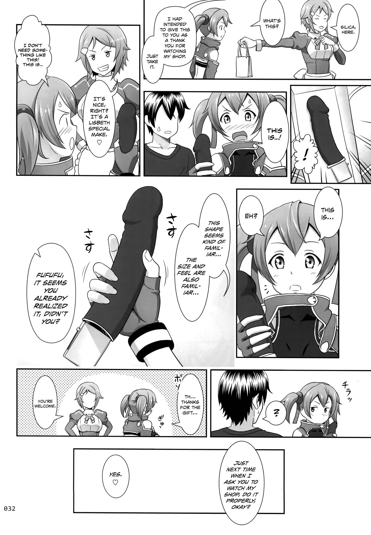 Silica no Usuusu na Ehon 3 porn comic picture 31