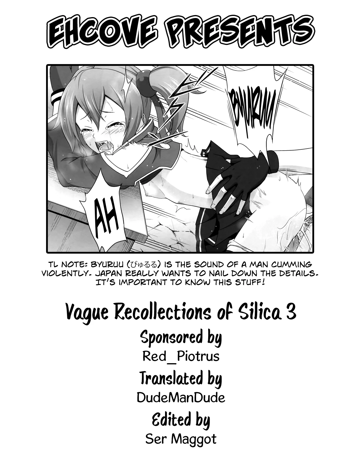 Silica no Usuusu na Ehon 3 porn comic picture 35