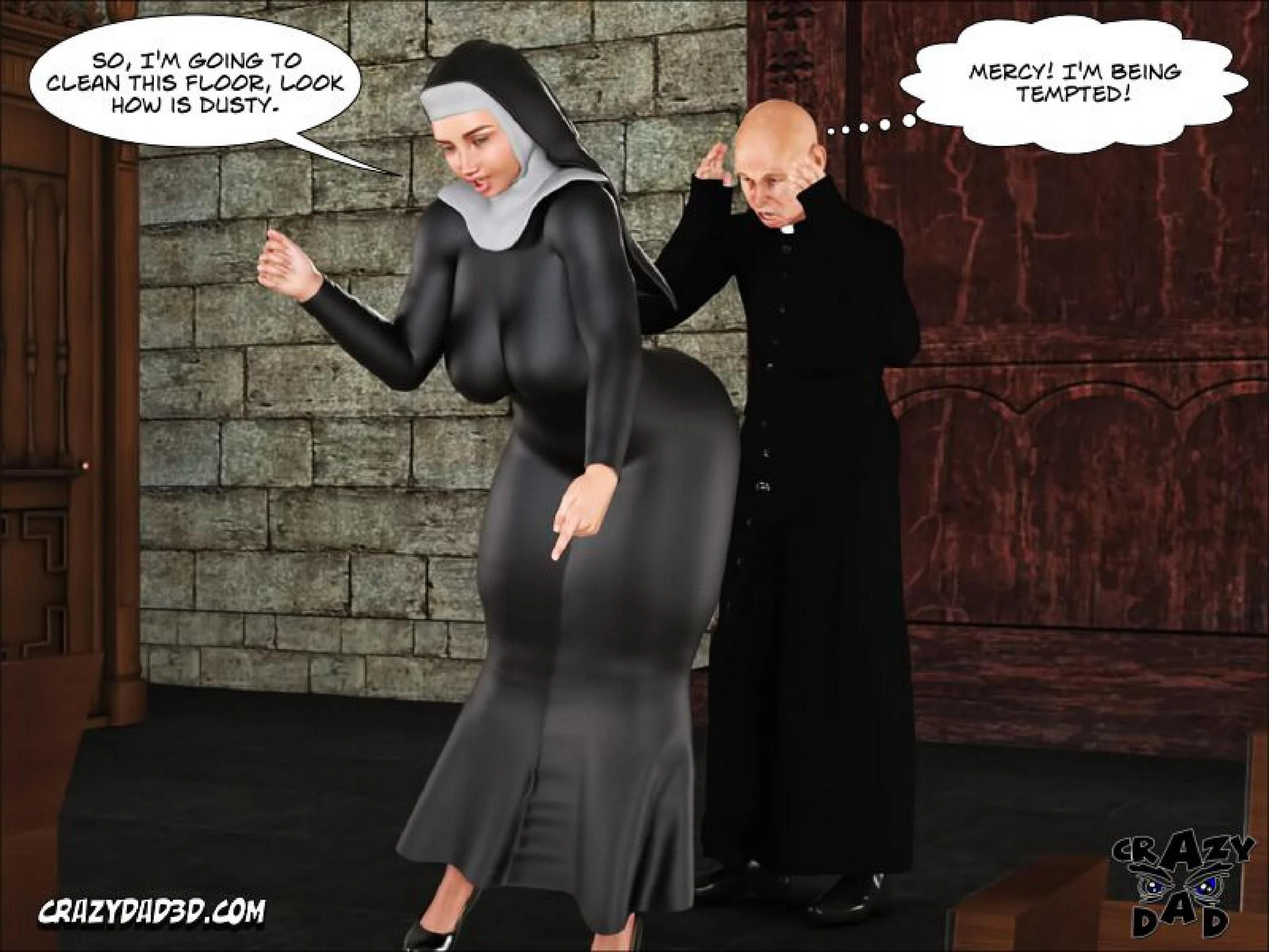 Sister Grace porn comic picture 13