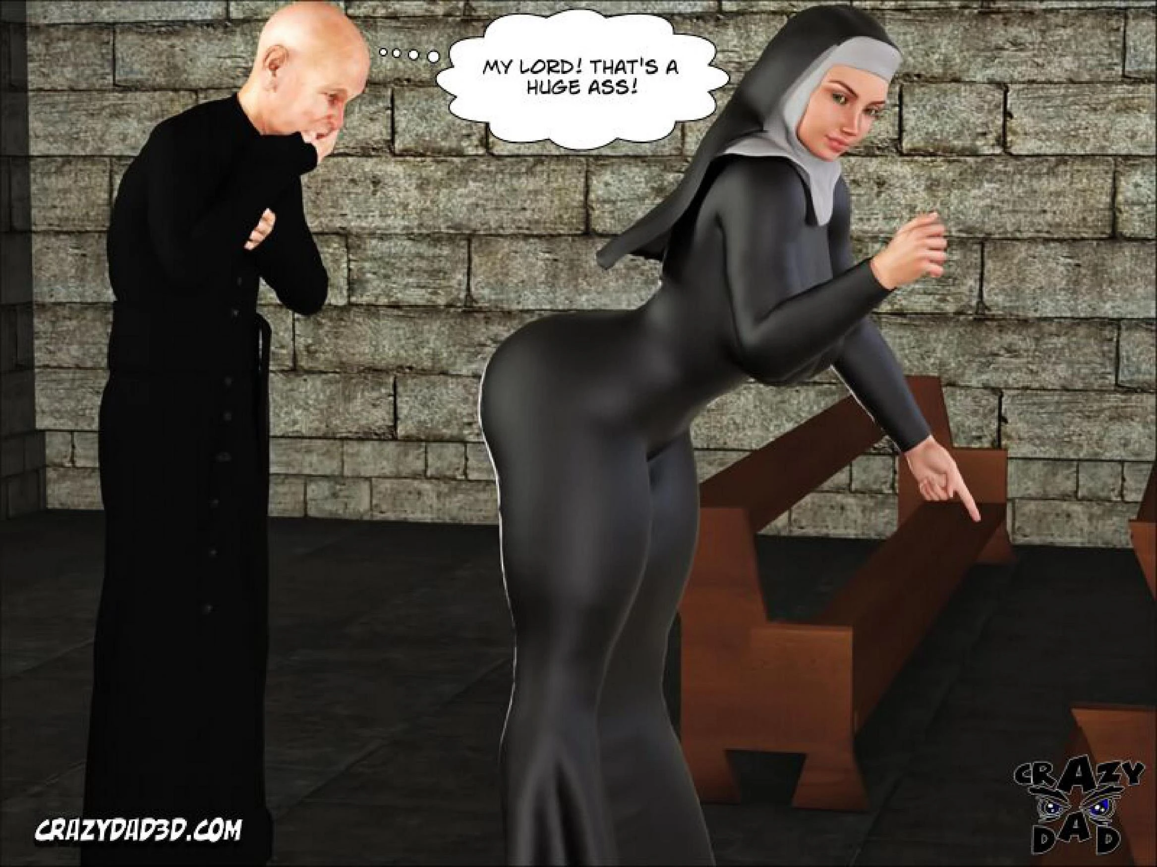 Sister Grace porn comic picture 14