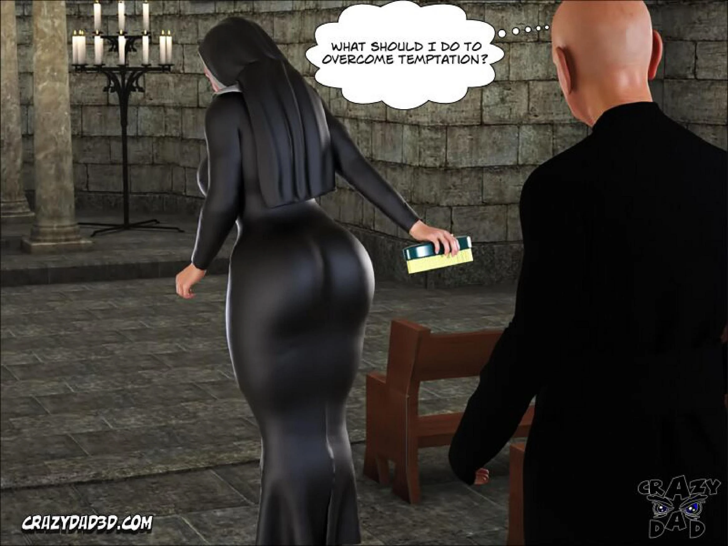 Sister Grace porn comic picture 30