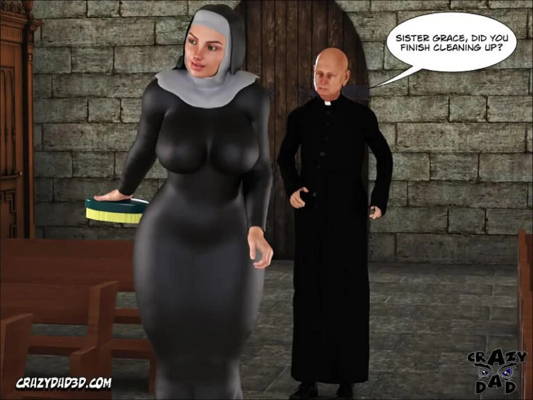 Sister Grace porn comic picture 31