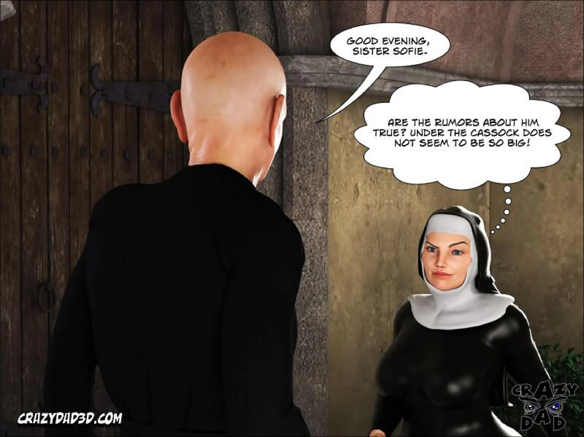 Sister Grace porn comic picture 47