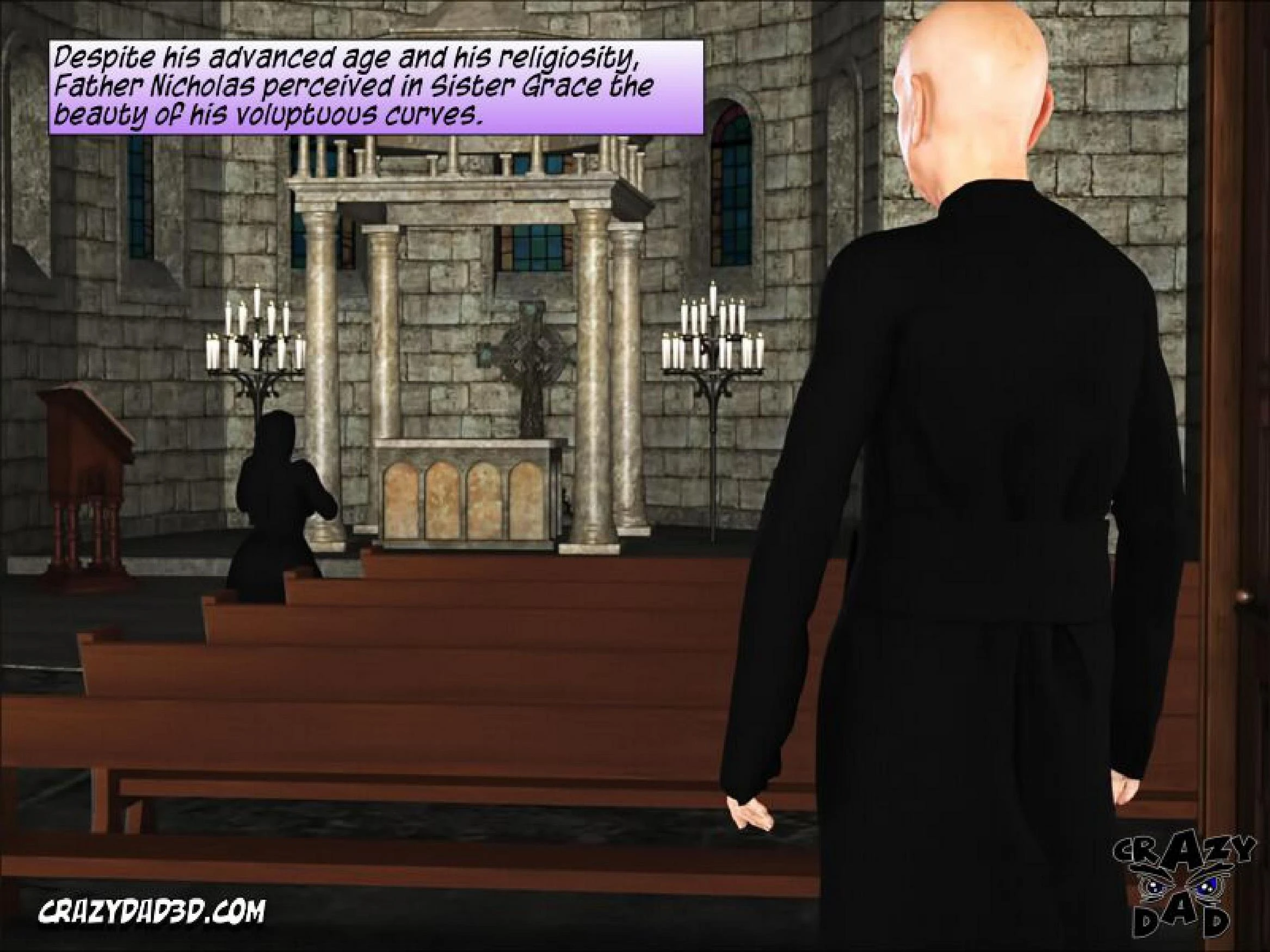 Sister Grace porn comic picture 5