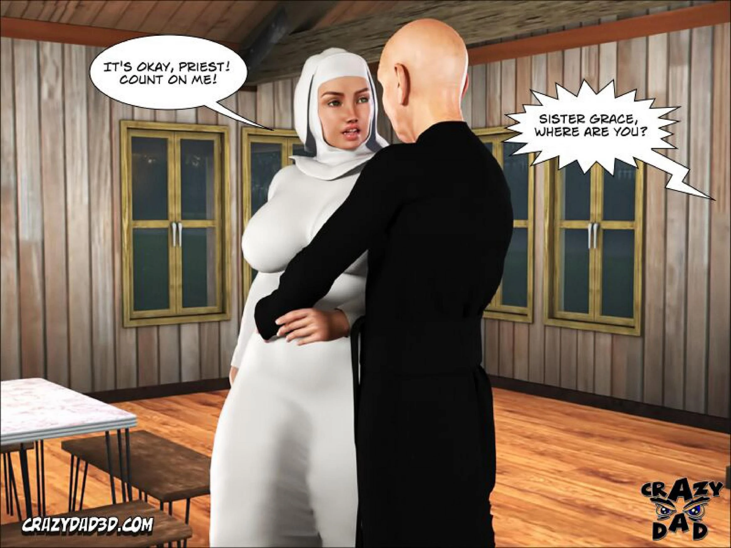 Sister Grace porn comic picture 74
