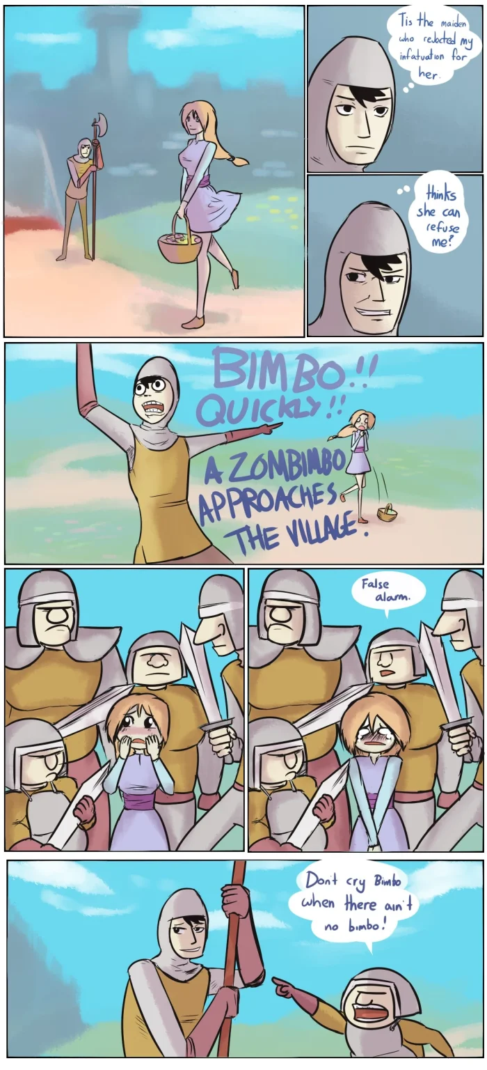 Sister Sins Story: Guard who cried Bimbo porn comic picture 1